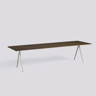 Pyramid Table 01/02-Tafels-HAY APS-H74 x L300 x B85 cm-Smoked Solid Oak-Beige-Buro International