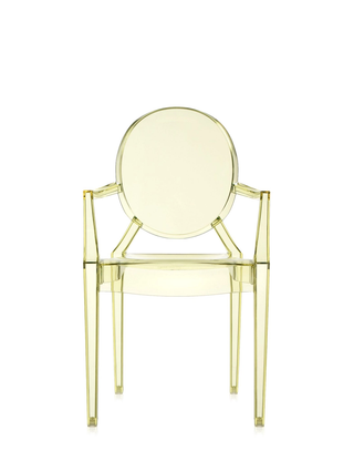 Louis Ghost Chair-Stoelen-KARTELL S.P.A.-Yellow-Buro International