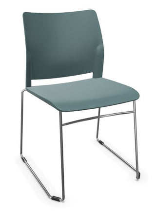 Trend Chair Grey Ral 7012-Stoelen-LD SEATING SRO-Buro International