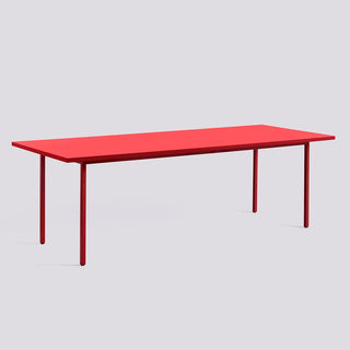 Two-Colour Table-Tafels-HAY APS-240x90x74 cm-Red-Maroon Red-Buro International