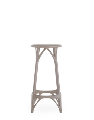 A.I. Stool Light-Barstoelen-KARTELL S.P.A.-65 cm-Grey-Buro International