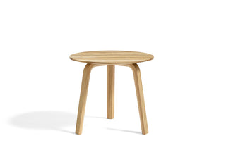 Bella Coffee table-Bijzettafels-HAY APS-Diameter 45 x H39 cm-Oiled oak-Buro International