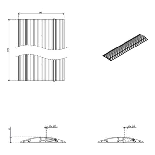 Addit Cable Protector Straight