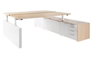 Vepa - Managerwerkplek duo Presto RW+ 160x80 cm - 2 werkbladen 160x80 cm