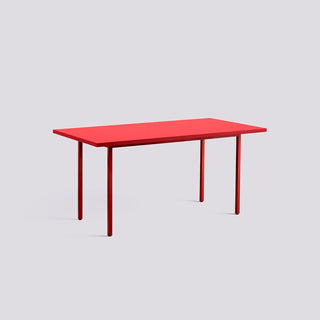 Two-Colour Table-Tafels-HAY APS-160x82x74 cm-Red-Maroon Red-Buro International