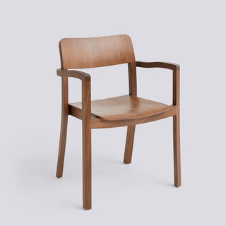 Pastis chair-Stoelen-HAY APS-Walnut-Met armleggers-Buro International