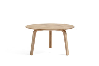 Bella Coffee table-Bijzettafels-HAY APS-Diameter 60 x H32 cm-Water-based lacquered oak-Buro International