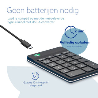 R-Go Numpad Break Ergonomisch Toetsenbord-Toetsenborden-R-GO TOOLS-Buro International