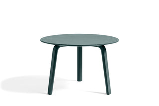 Bella Coffee table-Bijzettafels-HAY APS-Diameter 60 x H39 cm-Brunswick green water-based lacquered oak-Buro International