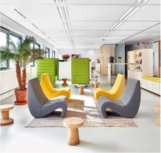 Amoebe Fauteuille-Lounge stoelen-VITRA BELGIUM N.V.-Buro International