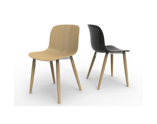 Troy 4poots hout-Stoelen-Buro International-Buro International