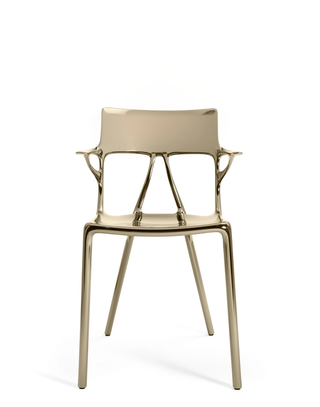 A.I. Chair Metal-Stoelen-KARTELL S.P.A.-Bronze-Buro International