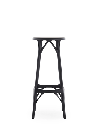 A.I. Stool Light-Barstoelen-KARTELL S.P.A.-75 cm-Black-Buro International