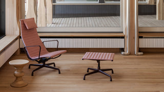 Aluminum Chair EA 125 footstool