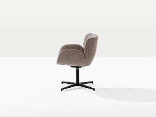 Cari chair with four-star base