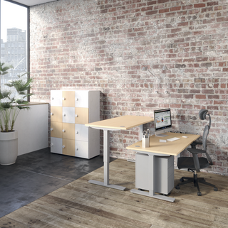 Envol Classic bureau assis-debout à manivelle