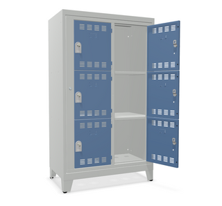 Laundry dispensing cabinet