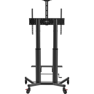 Vision VFM-F27 mobile display stand with manual height adjustment