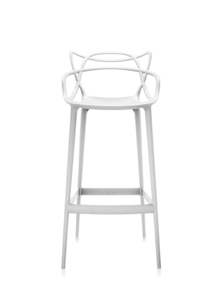 Masters Barstool-Barstoelen-KARTELL S.P.A.-65 cm-White-Buro International