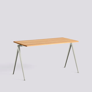 Pyramid Table 01/02-Tafels-HAY APS-H74 x L140 x B65 cm-Clear Solid Oak-Beige-Buro International