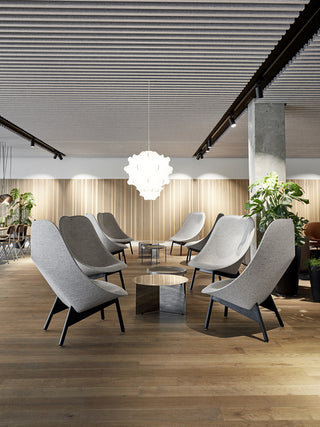 Uchiwa Lounge chair-Lounge stoelen-HAY APS-Buro International