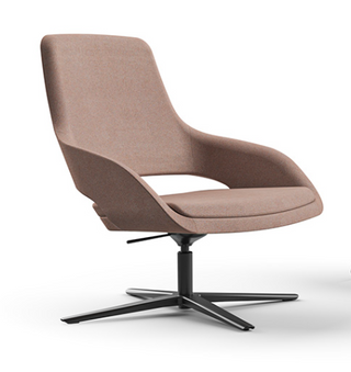 SANDIE Low-back Chair-Lounge meubilair-NARBUTAS INTERNATIONAL UAB-Buro International