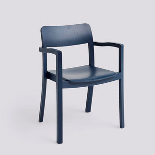 Pastis chair-Stoelen-HAY APS-Blue ash-Met armleggers-Buro International