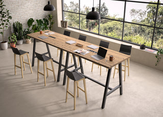 Cohésion high coworking table