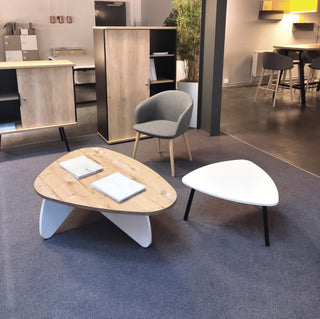 Buronomic coffee tables in a lounge setting