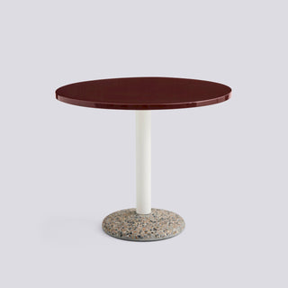 Ceramic Table-Bijzettafels-HAY APS-Ø90-Bordeaux-Buro International