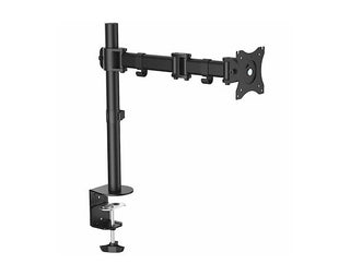 Pole mounted monitor arm