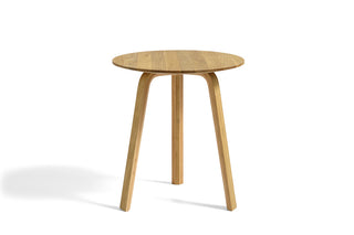 Bella Coffee table-Bijzettafels-HAY APS-Diameter 45 x H49 cm-Oiled oak-Buro International