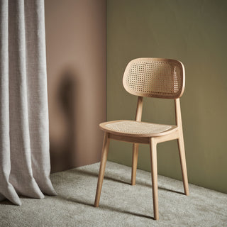 Titus dining chair cane seat