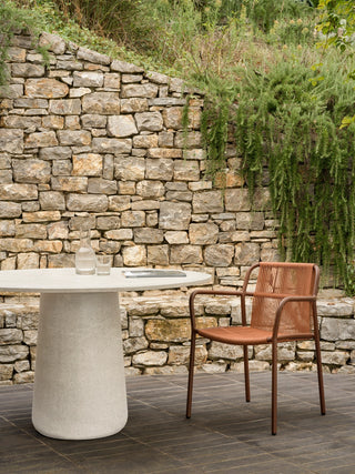 Sweep dining armchair