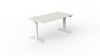 BIVO 2.0 enkele zit-sta bureau-Zit Sta tafels-Buro International-Wit-Wit-120x80-Buro International