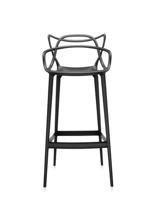 Masters Barstool-Barstoelen-KARTELL S.P.A.-65 cm-Black-Buro International