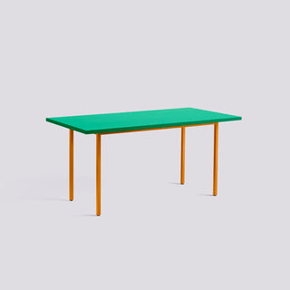 Two-Colour Table-Tafels-HAY APS-160x82x74 cm-Green Mint-Ochre-Buro International