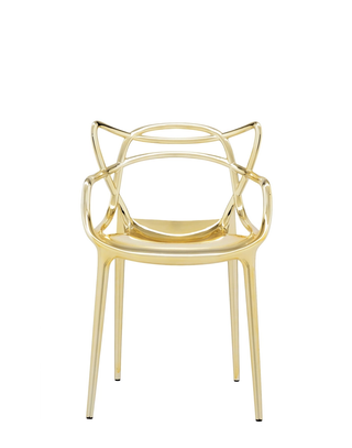 Masters Chair Metal-Stoelen-KARTELL S.P.A.-Gold-Buro International