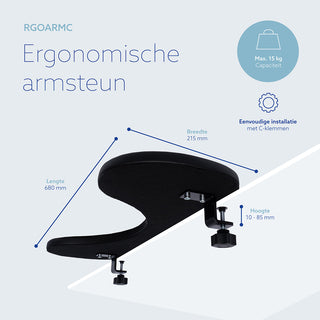 R-Go Ergonomische Armsteun-Multimedia Accessoires-R-GO TOOLS-Buro International