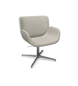 Cari chair with four-star base