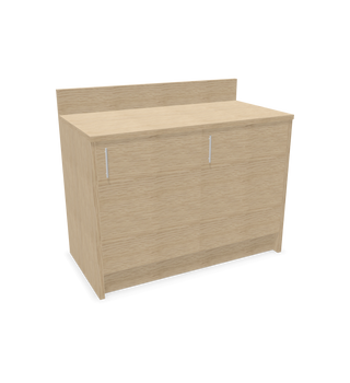 Configuration view of the Buronomic Oasys coffee point of 125.5 cm