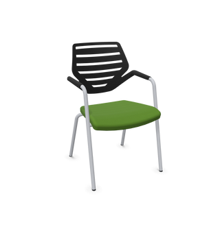Chaise visiteur NOOK à quatre pieds
