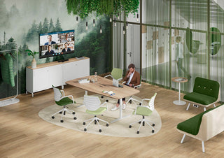 Chaise visiteur NOOK à quatre pieds